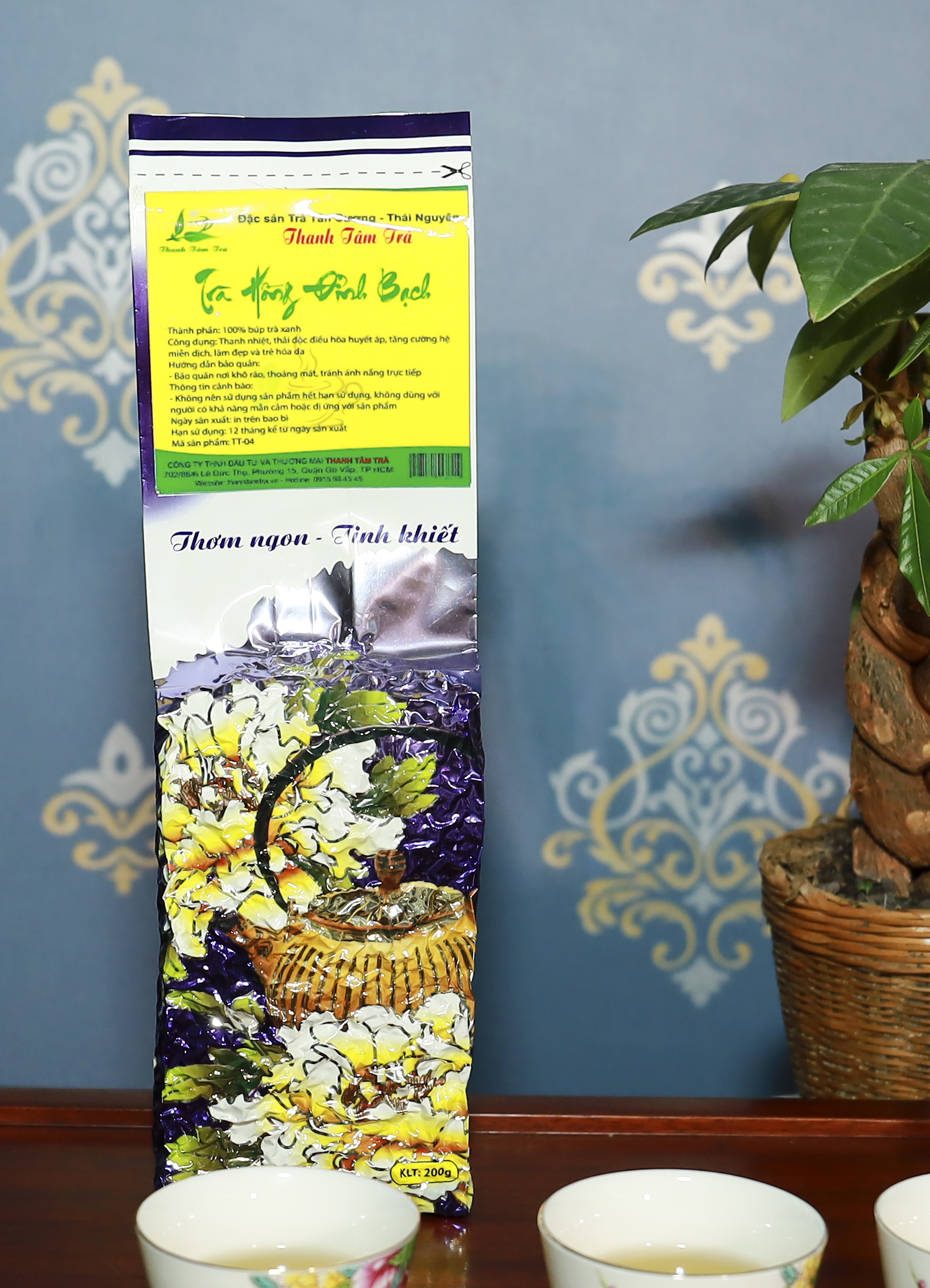 Trà Hồng Đỉnh Bạch - Tân Cương Thái Nguyên 100g